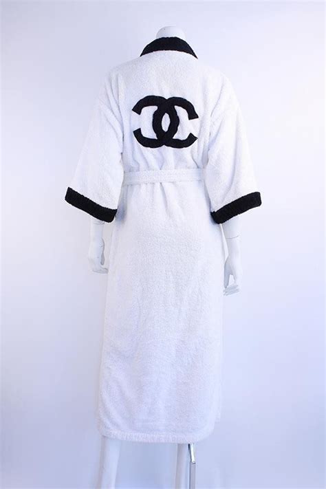 robe chanel camisole|Chanel Bathrobe .